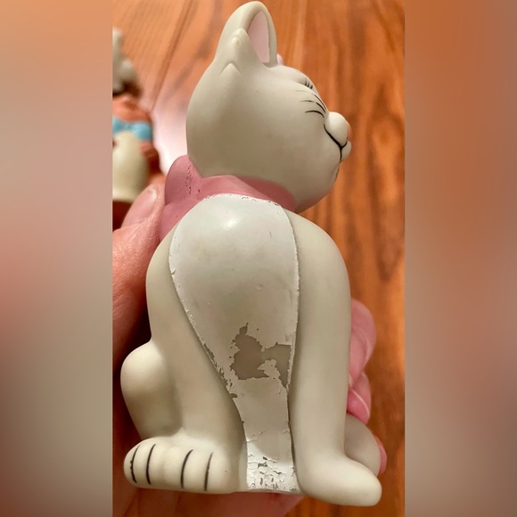 Set of 5 Vintage Aristocrats Plastic Squeak Figurines - Picture 8 of 8